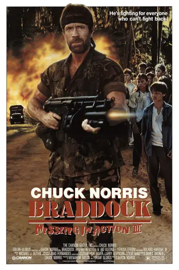 Poster to the movie "Braddock: Missing in Action III" #1019608