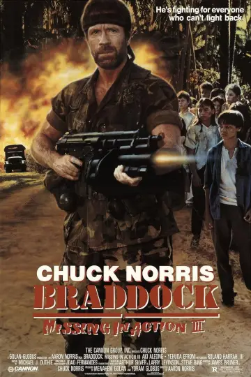Poster to the movie "Braddock: Missing in Action III" #1168549