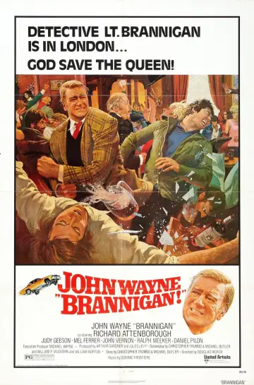 Poster to the movie "Brannigan" #1102840