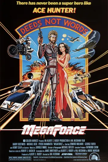 Poster to the movie "MegaForce" #532756