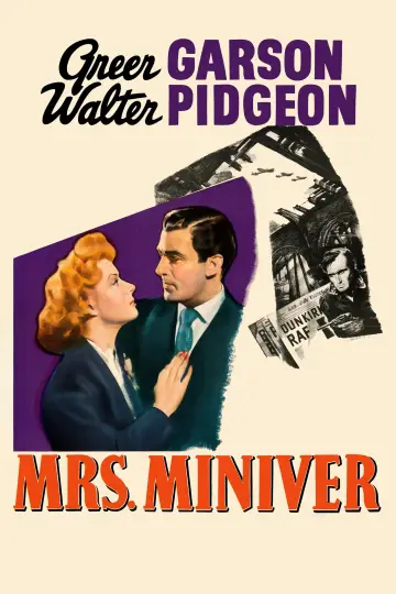 Poster to the movie "Mrs. Miniver" #1031451