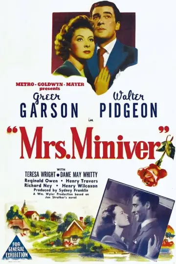 Poster to the movie "Mrs. Miniver" #1031455
