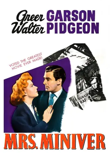 Poster to the movie "Mrs. Miniver" #1031457