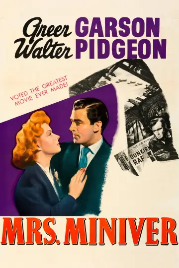 Poster to the movie "Mrs. Miniver" #1031462
