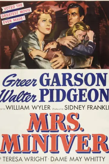 Poster to the movie "Mrs. Miniver" #1031466