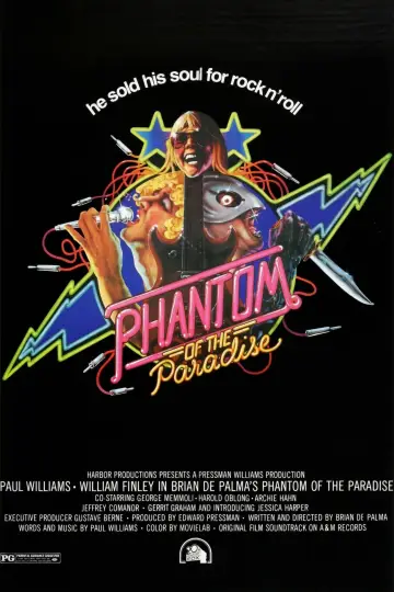 Poster to the movie "Phantom of the Paradise" #484740