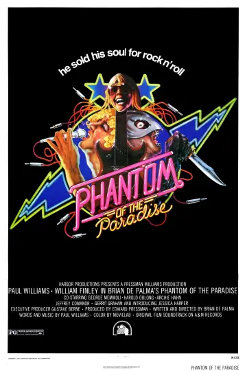 Poster to the movie "Phantom of the Paradise" #858265