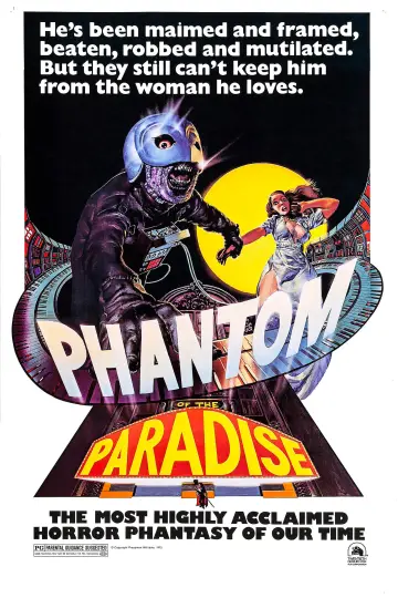 Poster to the movie "Phantom of the Paradise" #858267