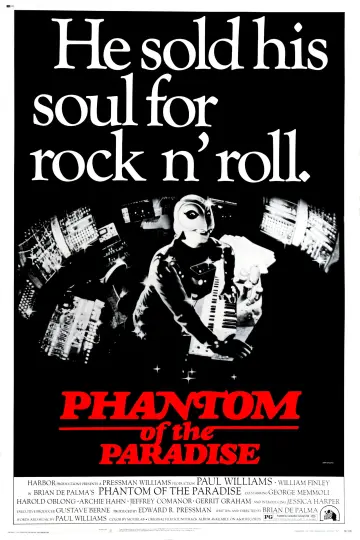 Poster to the movie "Phantom of the Paradise" #858269
