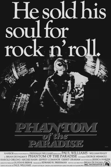 Poster to the movie "Phantom of the Paradise" #858280