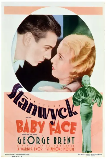 Poster to the movie "Baby Face" #959182