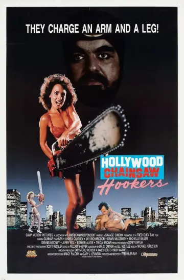 Poster to the movie "Hollywood Chainsaw Hookers" #1650055