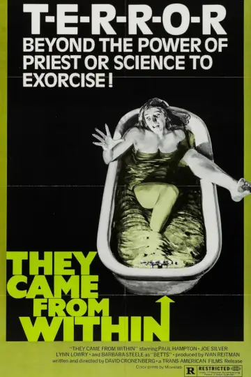 Poster to the movie "Shivers" #1026679