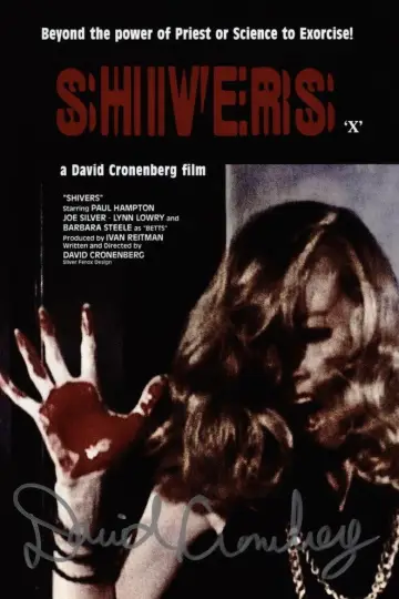 Poster to the movie "Shivers" #1026683