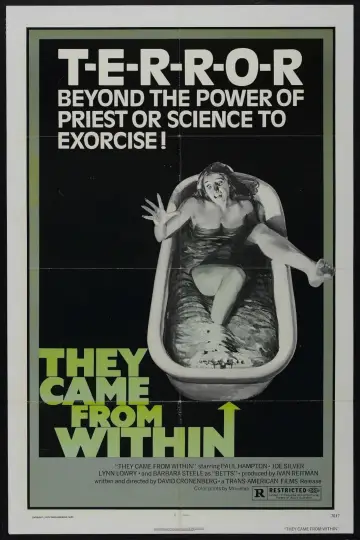 Poster to the movie "Shivers" #159454