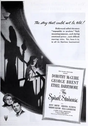 Poster to the movie "The Spiral Staircase" #1088976