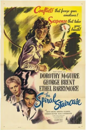 Poster to the movie "The Spiral Staircase" #1088978