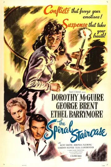 Poster to the movie "The Spiral Staircase" #1088979