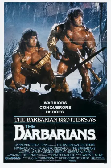 Poster to the movie "The Barbarians" #1009606