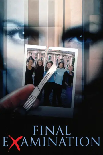 Poster to the movie "Final Examination" #1135222