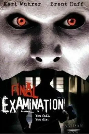 Poster to the movie "Final Examination" #1135225