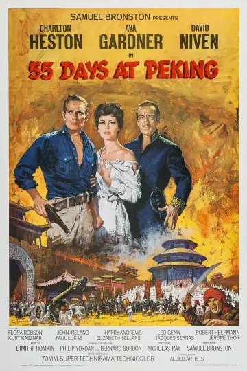 Poster to the movie "55 Days at Peking" #1027978