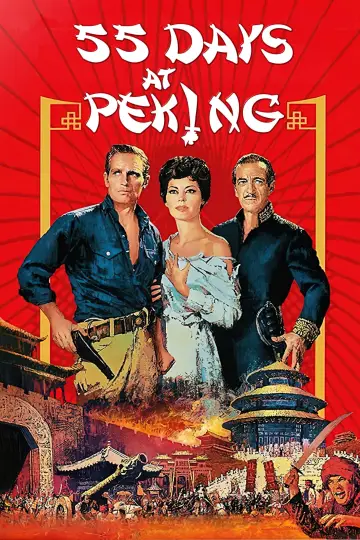 Poster to the movie "55 Days at Peking" #1027980
