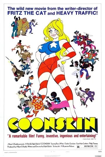 Poster to the movie "Coonskin" #1590641