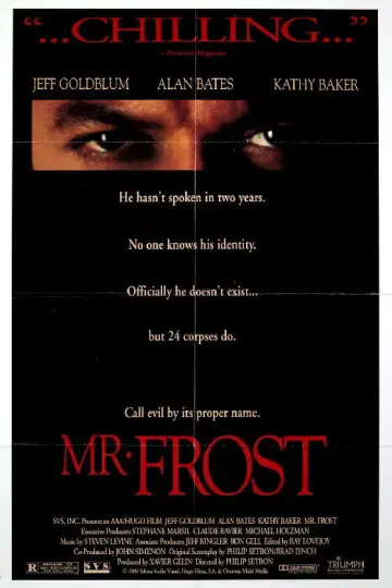 Poster to the movie "Mr. Frost" #1195254