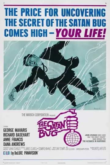 Poster to the movie "The Satan Bug" #1069502