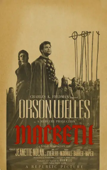 Poster to the movie "Macbeth" #1075375