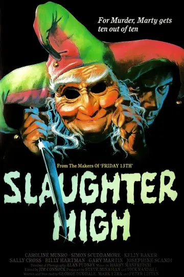 Poster to the movie "Slaughter High" #1073233
