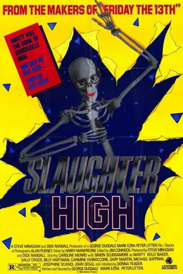 Poster to the movie "Slaughter High" #1073235