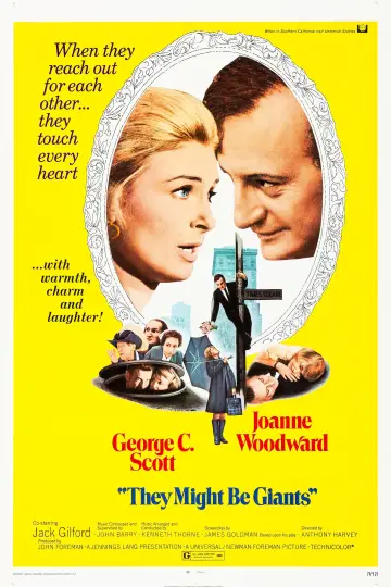 Poster to the movie "They Might Be Giants" #979463