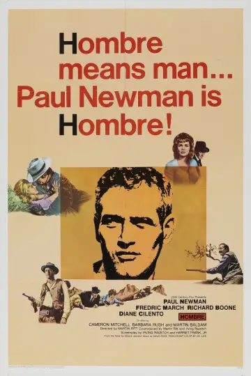 Poster to the movie "Hombre" #397620