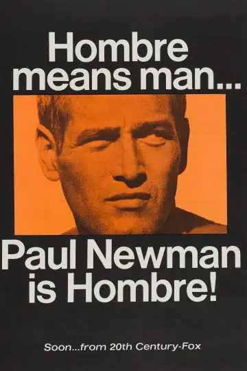 Poster to the movie "Hombre" #725283