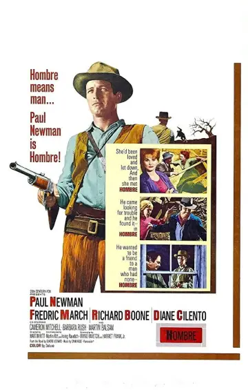 Poster to the movie "Hombre" #725291