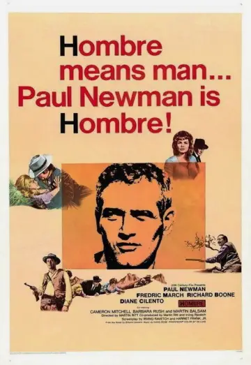 Poster to the movie "Hombre" #725293