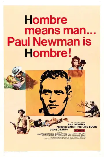 Poster to the movie "Hombre" #725307