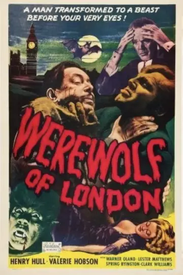 Poster to the movie "Werewolf of London" #1047844
