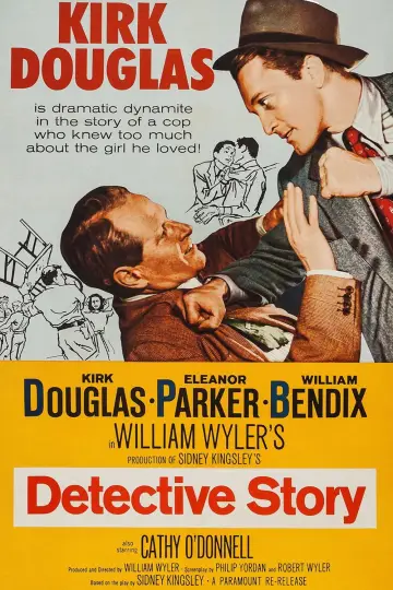 Poster to the movie "Detective Story" #1111436