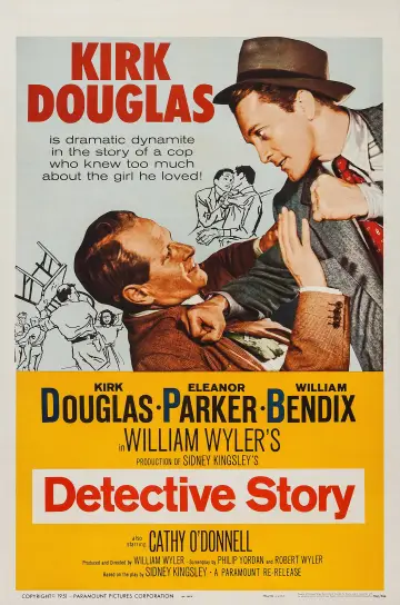 Poster to the movie "Detective Story" #1111439