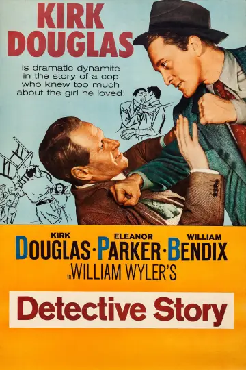 Poster to the movie "Detective Story" #1111445
