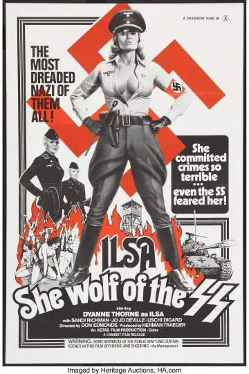 Poster to the movie "Ilsa: She Wolf of the SS" #303447