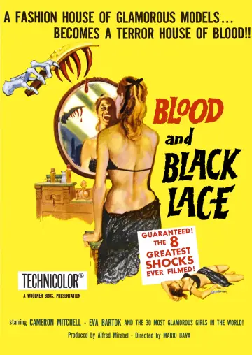 Poster to the movie "Blood and Black Lace" #921978
