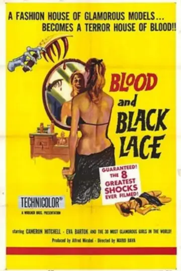 Poster to the movie "Blood and Black Lace" #921994