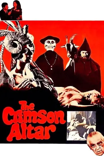 Poster to the movie "Curse of the Crimson Altar" #1108407