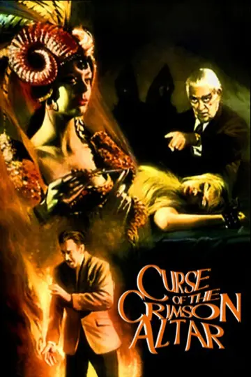 Poster to the movie "Curse of the Crimson Altar" #1108410