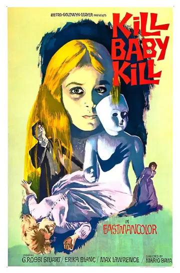 Poster to the movie "Kill, Baby... Kill!" #1134886