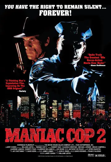 Poster to the movie "Maniac Cop 2" #1053594